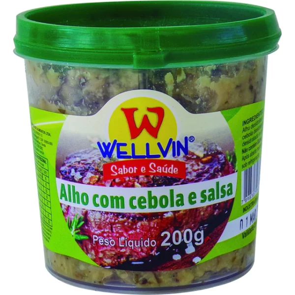 Alho, Cebola e Salsa Pote 200g