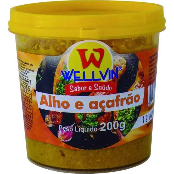 Alho com Açafrão Pote 200g