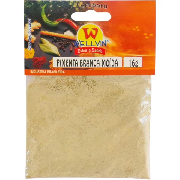 Tempero Pimenta Branca Moída